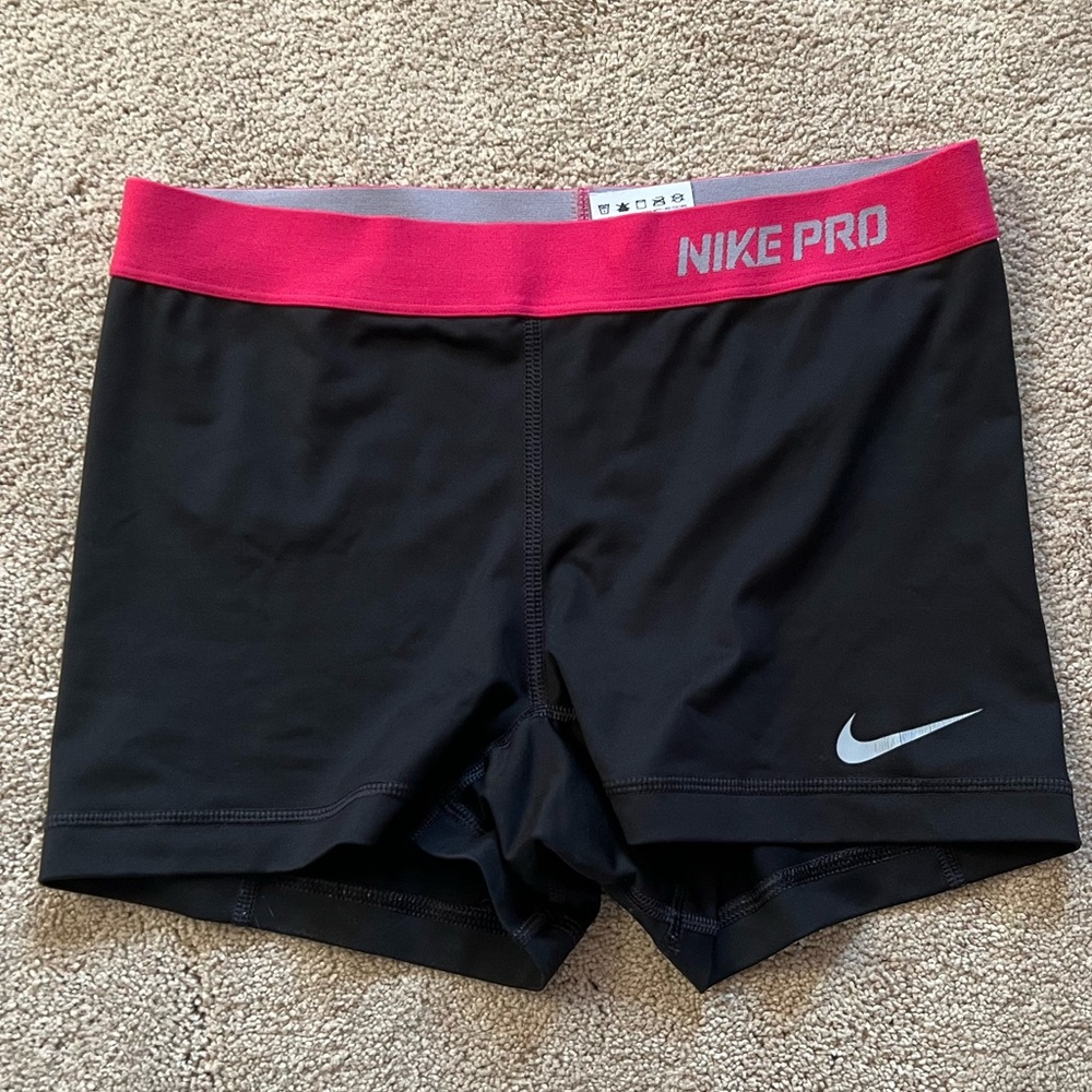 Nike pro spandex shorts